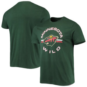 Men's '47 Green Minnesota Wild Assist Super Rival T-Shirt